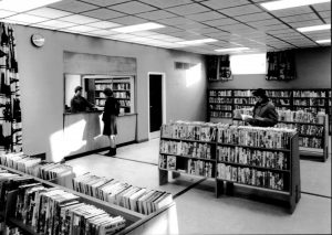 The old reception desk